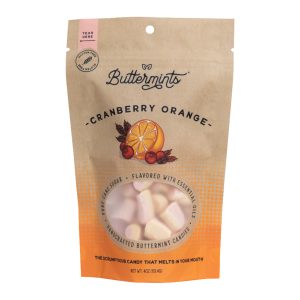 Buttermints Cranberry Orange, 4oz Pouch