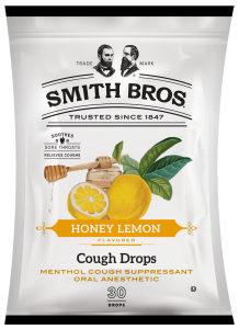 Smith Bros. 30pc Throat Drops, Honey Lemon Drops