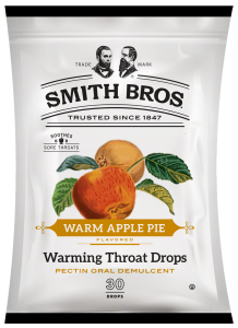 Smith Bros.  30pc Throat Drops, Warm Apple Pie Bag
