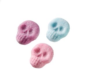 Swedish Candy Sour Foam Skulls - Bulk Candy - 10oz